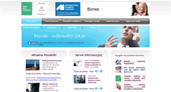 Desktop Screenshot of biznes-informator24.pl